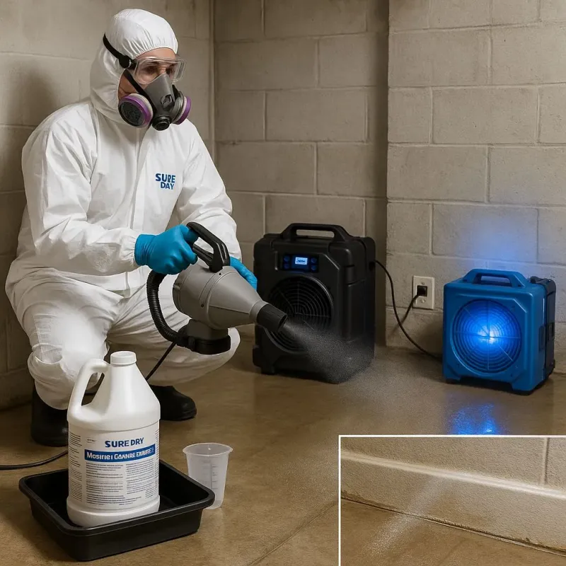 Sanitization and Odor Removal process in Kent County, TX